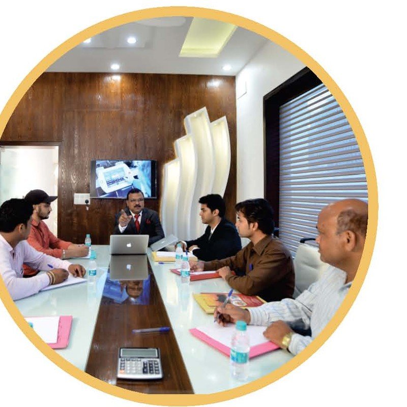 The management team in session at Karnal