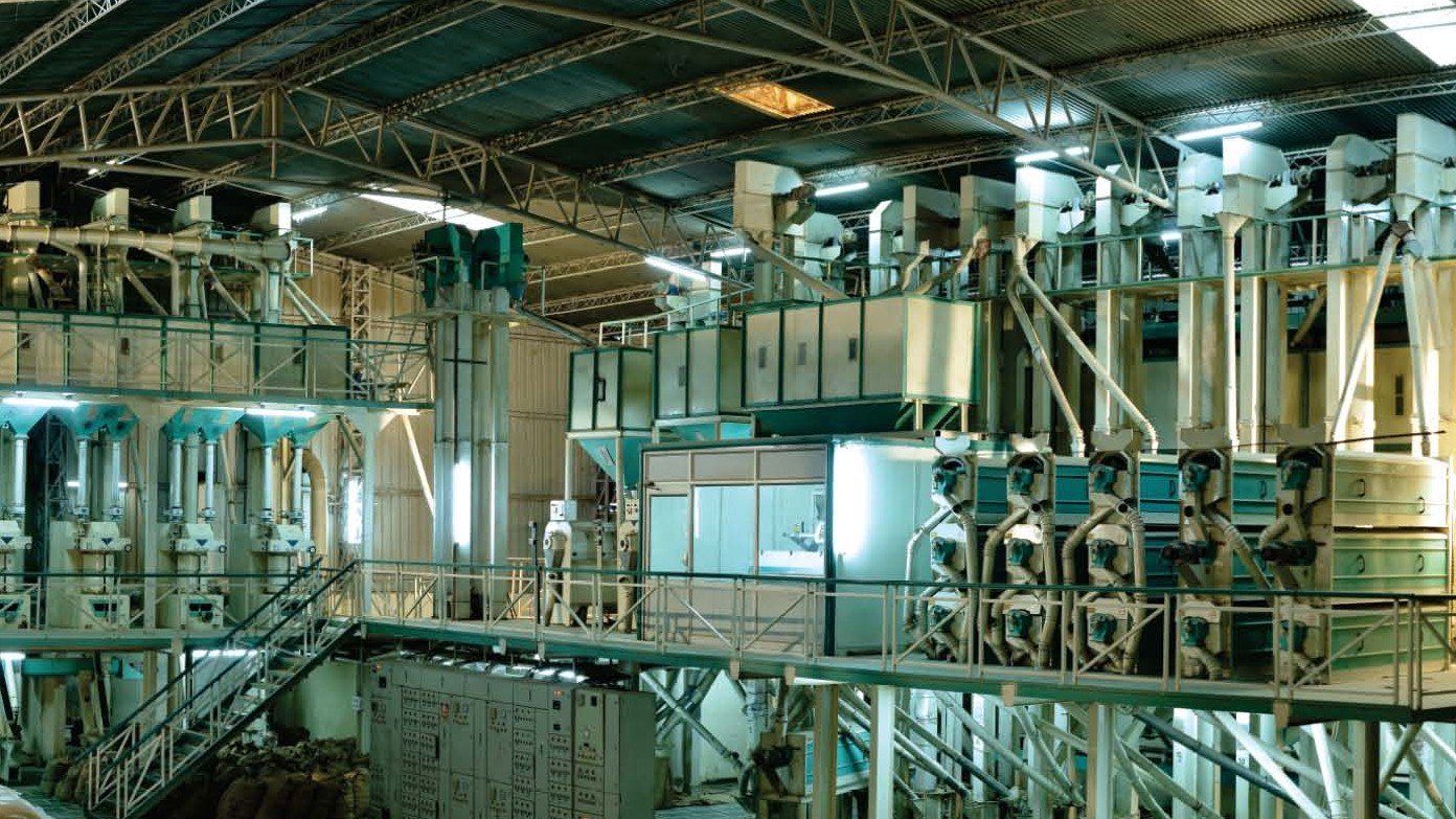 The automated milling plant at Karnal